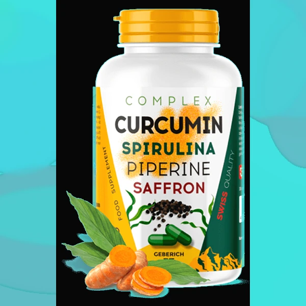 Curcumin Spirulina Piperine